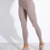 FLOAT High Waisted Legging - Cocoon Heather 1 FLOAT High Waisted Legging - Cocoon Heather -The Sports Edit Store Girlfriend Gc Float Seaml High rise Legging Long Heather Cocoon 0001