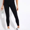 High Waisted 7/8 Pocket Legging - Black -The Sports Edit Store Girlfriend POCKET LEGGING HIGH RISE 7 8 4024 JB BLACK 0005