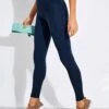 High Waisted Pocket Legging - Midnight -The Sports Edit Store Girlfriend POCKET LEGGING HIGH RISE Long 4016 TC MIDNIGHT 0005