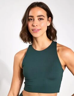 The Dylan Bra Starter Set - Moss / Black -The Sports Edit Store GirlfriendCollective DYLAN BRA MOSS GYV953 0002 06377d08 f91d 4f00 9455 6496f6da48a2