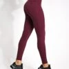 Go Perform Sculpting Gym Leggings - Burgundy 2 Go Perform Sculpting Gym Leggings - Burgundy -The Sports Edit Store Goodmove GO PERFORM CONTOUR LEGGING 5344A BU BURGUNDY 0021