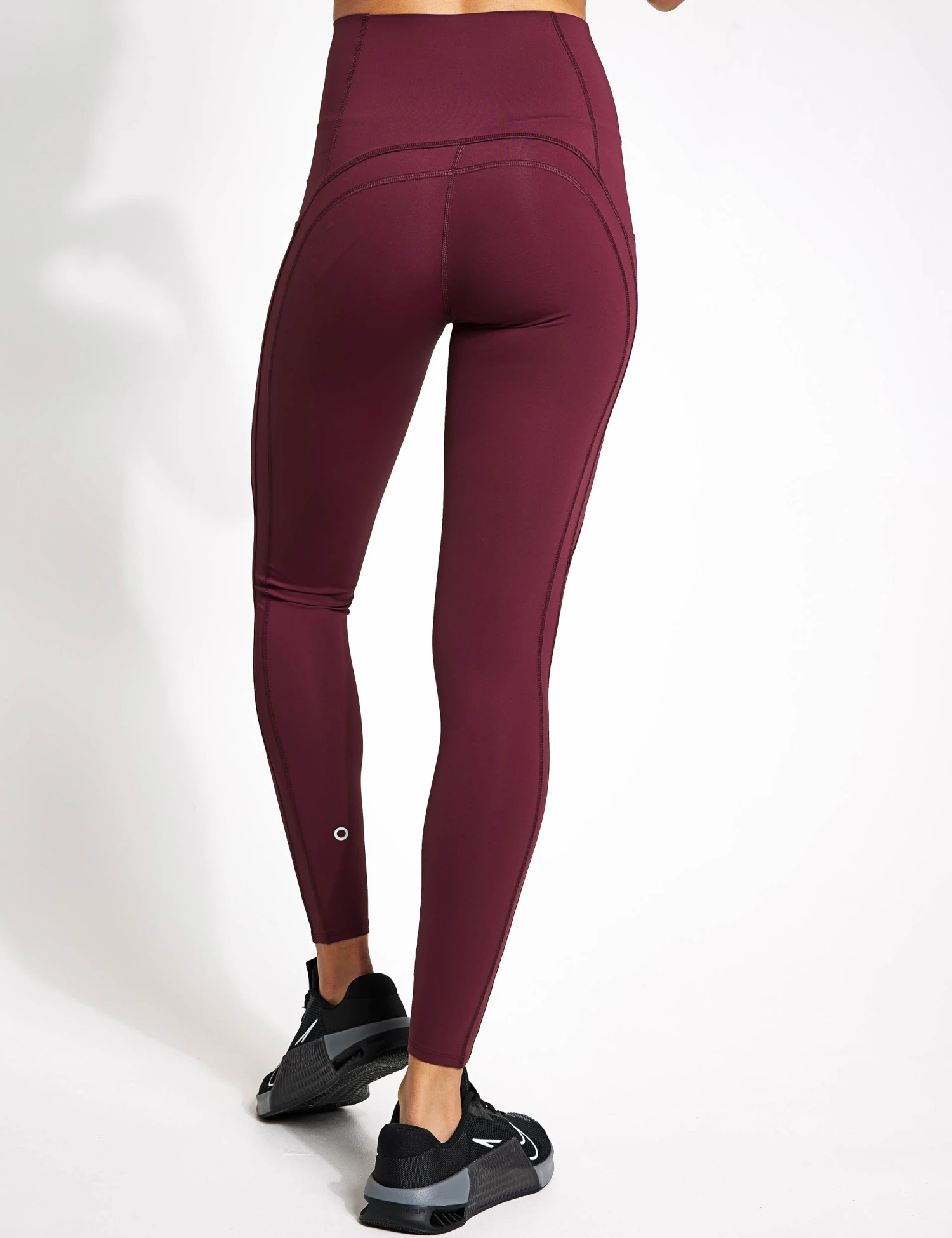 Go Perform Sculpting Gym Leggings - Burgundy 6 Go Perform Sculpting Gym Leggings - Burgundy - Image 4