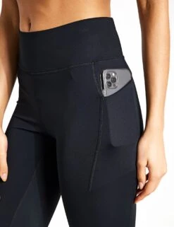 Go Train High Waisted Gym Leggings - Black -The Sports Edit Store Goodmove GO TRAIN 5935 BLA 0004
