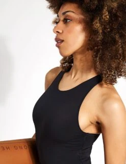 Go Balance Long Fitted All In One - Black -The Sports Edit Store Goodmove Go balance all in one 5994 BLA 0028