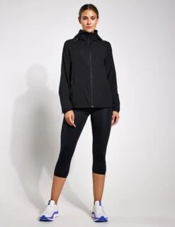 Stormwear Packable Hooded Running Jacket - Black -The Sports Edit Store Goodmove Lightweight Run Jacket T51 5776 BLACK 0008