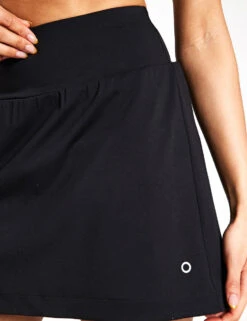 High Waisted Skort - Black -The Sports Edit Store Goodmove SKORT 5978 BLA Black 0004