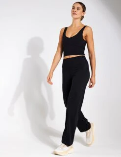 Straight Leg Yoga Joggers - Black 9 Straight Leg Yoga Joggers - Black -The Sports Edit Store Goodmove STRAIGHT LEG JOGGER T51 6073 Black 0012