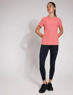 Hoka Airolite Run Top - Grapefruit -The Sports Edit Store Hoka Airolite Run Top Grapefruit 1151084 GFRS 0023