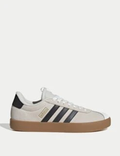 ADIDAS VL Court 3.0 Shoes - Off White/Grey Six/Gold Metallic
