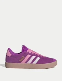 ADIDAS VL Court 3.0 Shoes - Flash Pink/Bliss Pink/Gold Metallic