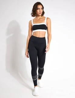 Activate Full Length Legging - Black/White 9 Activate Full Length Legging - Black/White -The Sports Edit Store LILYBOD Activate legging Black White LL93 C21 BW 0008