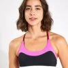 Limitless Sports Bra - Black/Pink/White -The Sports Edit Store LILYBOD LIMITLESS Sports Bra Black Base Black Pink White LC103 C23 BPK 00051