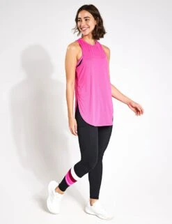Zela Tank Top - Pink -The Sports Edit Store LILYBOD ZELA tank Pink LT53 C23 PK 0002