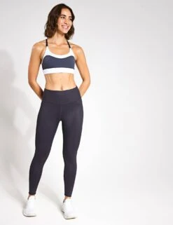 Zephyr Legging - Gunmetal High Shine -The Sports Edit Store LILYBOD ZEPHYR legging Gunmetal High Shine LL91 C23 GHS 0014