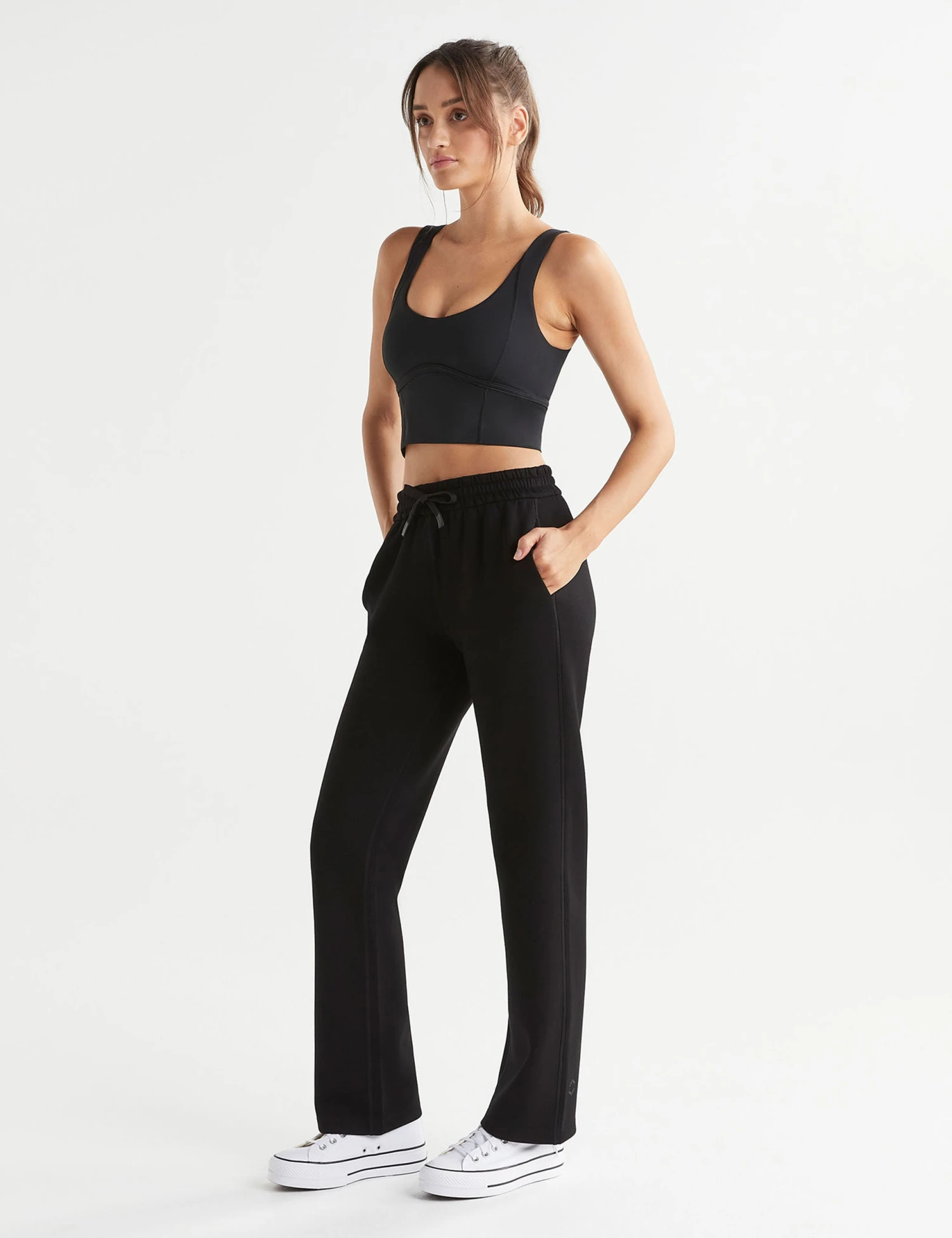 Aimie Relaxed Fit Jogger - Black 10 Aimie Relaxed Fit Jogger - Black - Image 8