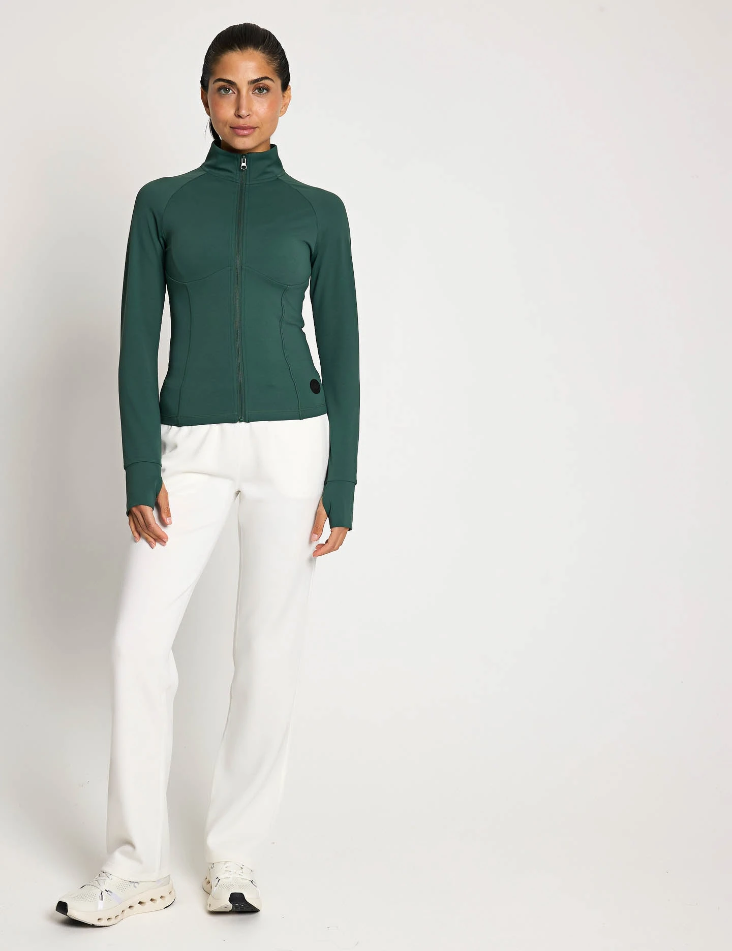 Aimie Relaxed Fit Jogger - Off White 6 Aimie Relaxed Fit Jogger - Off White - Image 4