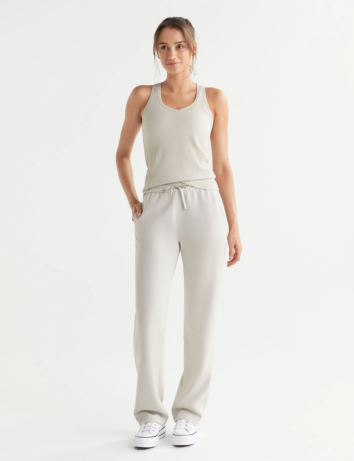 Aimie Relaxed Fit Jogger - Sand 9 Aimie Relaxed Fit Jogger - Sand - Image 7