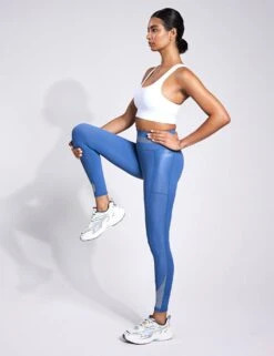 Aria Legging - Dusty Blue -The Sports Edit Store Lilybod Aria legging LL32B C23 BU Dusty Blue 0026
