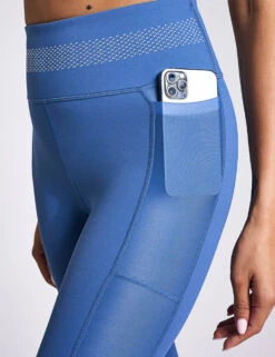 Aria Legging - Dusty Blue -The Sports Edit Store Lilybod Aria legging LL32B C23 BU Dusty Blue 0030