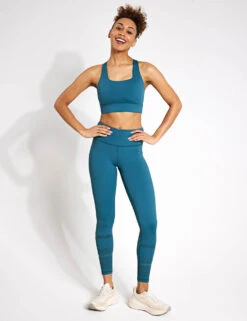 Astrid Sports Bra - Teal -The Sports Edit Store Lilybod Astrid Sports Bra LC48 C21 TL Teal 0018