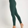 Chloe Cloud-Core Legging - Deep Green -The Sports Edit Store Lilybod CHLOE Cloud Core Legging SL 01 DG Deep Green 0002