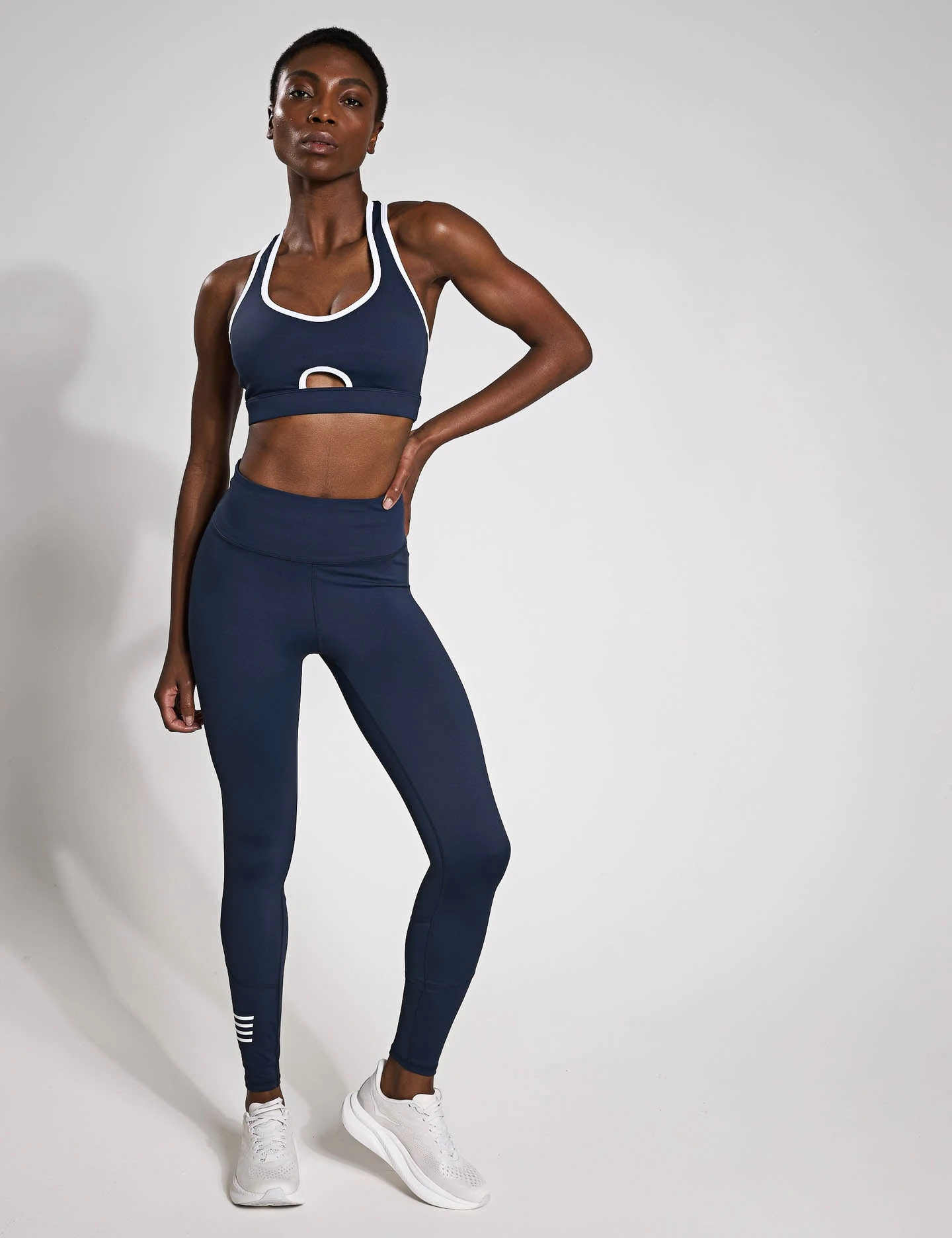 Clare Sports Bra - Navy Blue 6 Clare Sports Bra - Navy Blue - Image 4