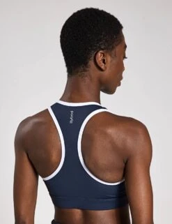 Clare Sports Bra - Navy Blue 7 Clare Sports Bra - Navy Blue -The Sports Edit Store Lilybod CLARE Sports Bra Navy Blue LC130 NB 0023