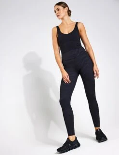 Daisy Sports Bra - Black -The Sports Edit Store Lilybod Daisy Long Line Sports Bra LC72 B Black 0009