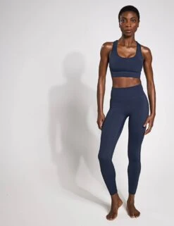 Frankie Cloud-Core Sports Bra - Navy Blue 9 Frankie Cloud-Core Sports Bra - Navy Blue -The Sports Edit Store Lilybod FRANKIE Cloud Core Sports Bra Navy Blue SC 22 NB 0002