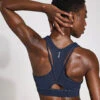 Frankie Cloud-Core Sports Bra - Navy Blue -The Sports Edit Store Lilybod FRANKIE Cloud Core Sports Bra Navy Blue SC 22 NB 0003