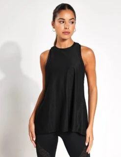 Kendall-XR Tank Top - Smoke Black -The Sports Edit Store Lilybod KENDALL TANK TOP XR LT60 B Smoke Black 0003