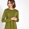 Kendall Long Sleeve Top - Army Green -The Sports Edit Store Lilybod Kendall Longsleeve LT88 AG Army Green 0003