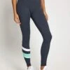 Limitless Legging - Charcoal/Teal 2 Limitless Legging - Charcoal/Teal -The Sports Edit Store Lilybod LIMITLESS Legging LL139 CHT Charcoal Teal 0002