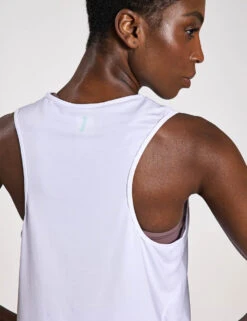 Mia Tank - White 8 Mia Tank - White -The Sports Edit Store Lilybod MIA TANK White LT90 WT 0004