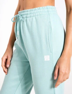 Millie Slim Fleece Track Pant - Sage Green 8 Millie Slim Fleece Track Pant - Sage Green -The Sports Edit Store Lilybod Millie Slim Fleece Trackpant LL88 SG Sage Green 0005