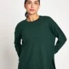 Shelby Sweat - Deep Green 1 Shelby Sweat - Deep Green -The Sports Edit Store Lilybod SHELBY Sweat LT114 DG Deep Green 0007