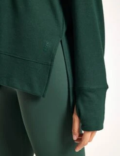 Shelby Sweat - Deep Green -The Sports Edit Store Lilybod SHELBY Sweat LT114 DG Deep Green 0018