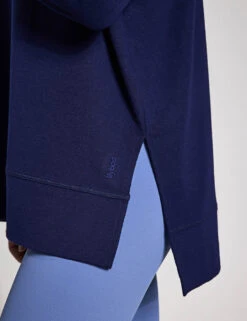 Shelby Sweat - Navy Blue -The Sports Edit Store Lilybod SHELBY Sweat Navy Blue LT114 NB 0021