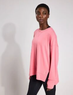 Shelby Sweat - Strawberry -The Sports Edit Store Lilybod SHELBY Sweat Strawberry LT114 SBY 0004