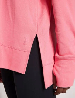 Shelby Sweat - Strawberry -The Sports Edit Store Lilybod SHELBY Sweat Strawberry LT114 SBY 0018