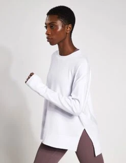 Shelby Sweat - White 11 Shelby Sweat - White -The Sports Edit Store Lilybod SHELBY Sweat White LT114 WT 0002