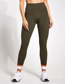 Strike-Back Legging - Olive Green -The Sports Edit Store Lilybod Strike Back Legging LL140 OG Olive Green 0003