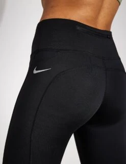 Nike Epic Fast Pocket Running Leggings - Black 8 Nike Epic Fast Pocket Running Leggings - Black -The Sports Edit Store NIKE W NK DF FAST TGHT CZ9240 010 BLACK REFLECTIVE SILVER 0059
