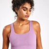 Nike Alate Ellipse Longline Bra - Violet Dust/White -The Sports Edit Store Nike Alate Ellipse Long Line Bra do6619 536 Violet White 0007