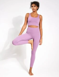 Nike Alate Ellipse Longline Bra - Violet Dust/White -The Sports Edit Store Nike Alate Ellipse Long Line Bra do6619 536 Violet White 0025
