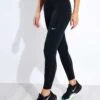 Nike Pro 365 7/8 Leggings - Black/White 1 Nike Pro 365 7/8 Leggings - Black/White -The Sports Edit Store Nike NIKE PRO 365 TIGHT 7 8 HI RISE DA0483 013 BLACK WHITE 0001