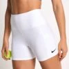 NikeCourt Dri-FIT Tennis Shorts With Pockets - White/Black 1 NikeCourt Dri-FIT Tennis Shorts With Pockets - White/Black -The Sports Edit Store Nike NikeCourt Dri FIT Tennis Shorts with Pockets White Black FZ6677 101S 0004
