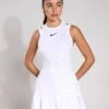 NikeCourt Slam Dri-FIT Tennis Dress - White/Black -The Sports Edit Store Nike NikeCourt Slam Dri FIT Tennis Dress White Black FD5659 100 XS 0003