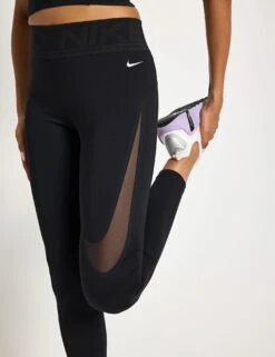Nike Pro Sculpt High Waisted Full-Length Leggings - Black/White 11 Nike Pro Sculpt High Waisted Full-Length Leggings - Black/White -The Sports Edit Store Nike Pro Sculpt High Waisted Full Length Leggings HJ1157 010S Black White 0005