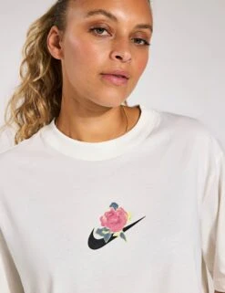 Nike Sportswear Artist Collection Short-Sleeve T-Shirt - Sail/Floral -The Sports Edit Store Nike Sportswear Artist Collection Short Sleeve T Shirt Sail Floral HF4683 133 SAIL FLORAL S 0035